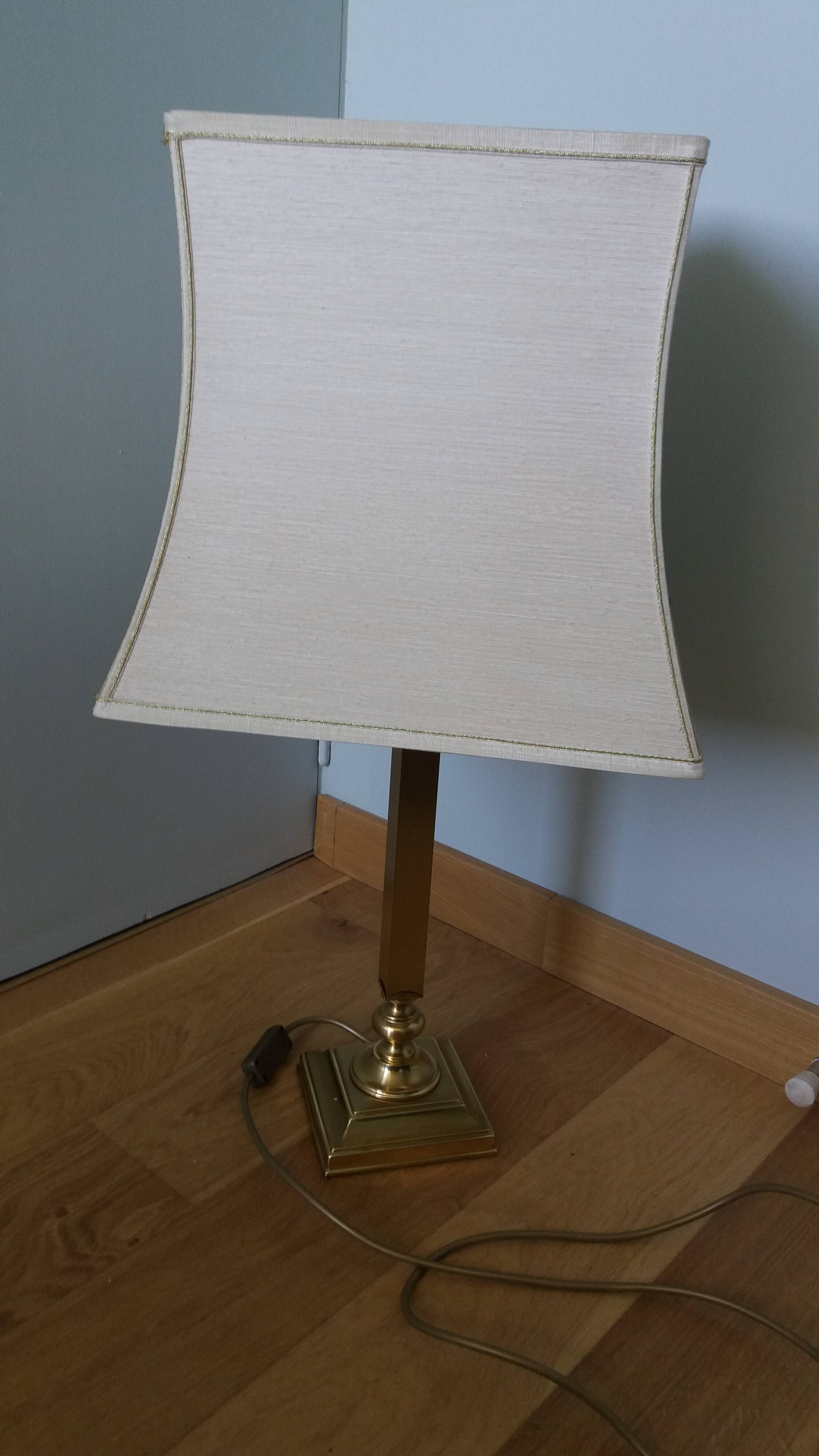 Baulmann lamp, Germany, 72 cm in height.