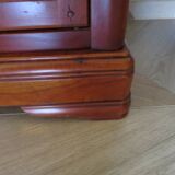 Sideboard - Long entrance cabinet - 1 drawer - 3 doors - solid wood - Louis Philippe