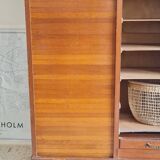 Meuble de métier - classeur à rideau double - vintage