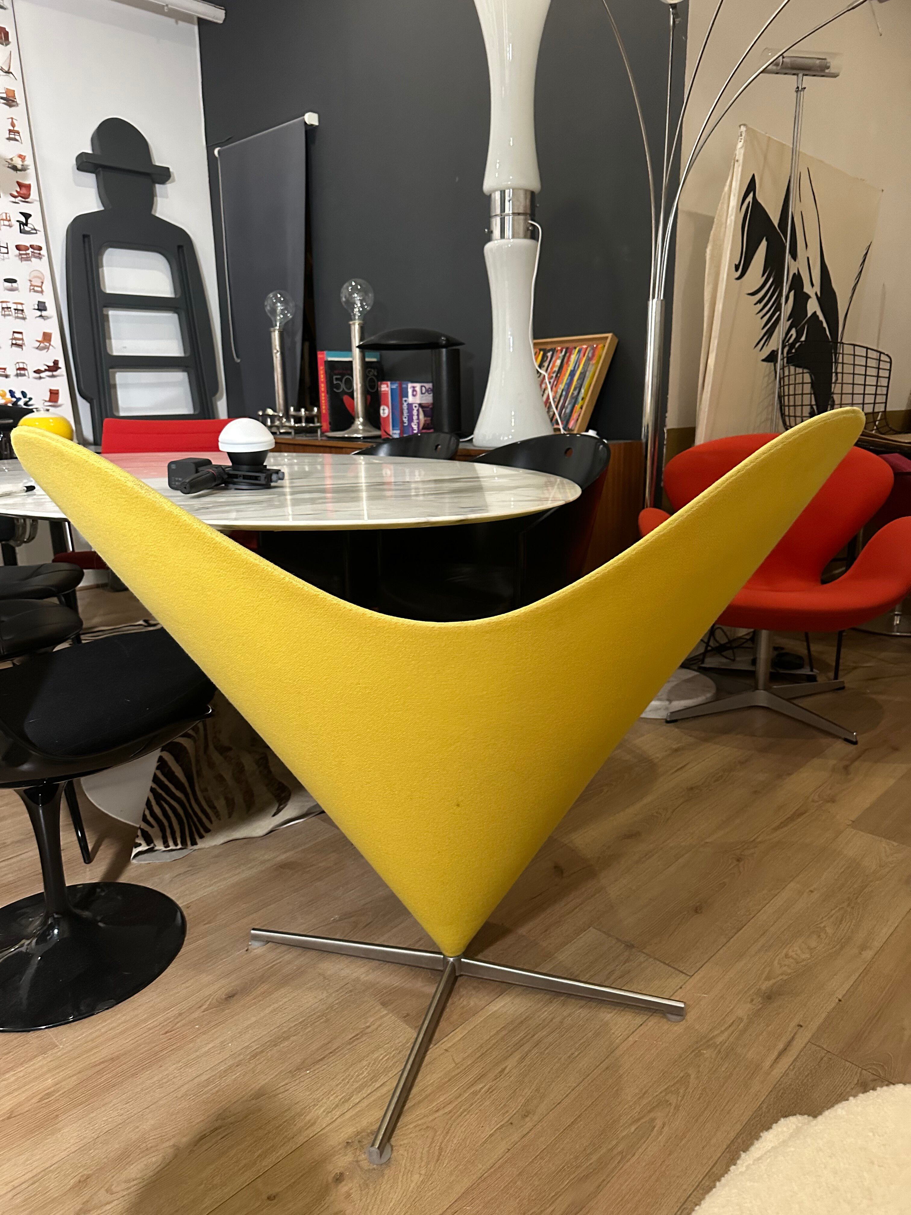 Heart cone chair Verner Panton for Vitra