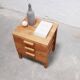 Meuble d'appoint chevet vintage en bois