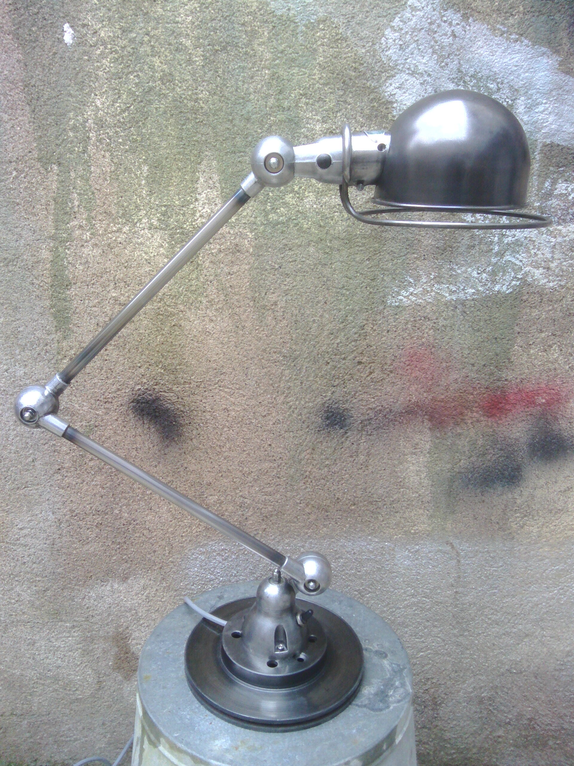 Jielde graphite lamp 2 arms 40 cm