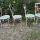 Metal garden furniture