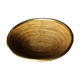 Corbeille en osier et laiton