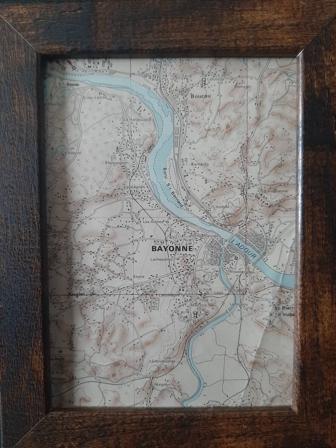 Nautical chart frames