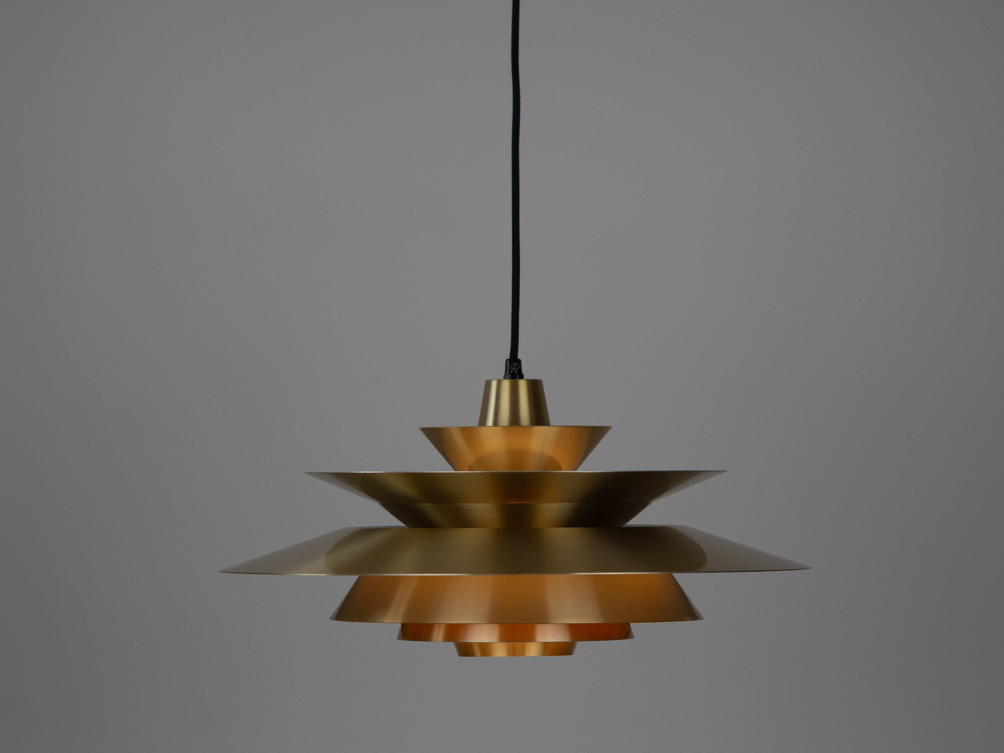Lampe suspendue vintage suédoise par Carl Thore, Granhaga, années 1960.