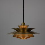 Lampe suspendue vintage suédoise par Carl Thore, Granhaga, années 1960.