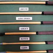 Vintage frame collection golf william park senior of musselburgh 1834- 1903