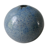 Blue ceramic ball vase Accolay