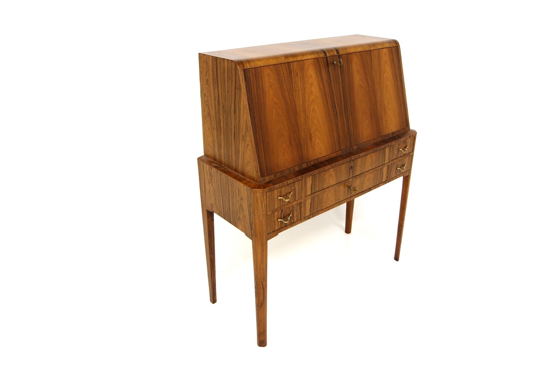 Secrétaire scandinave en palissandre, Suède, 1960