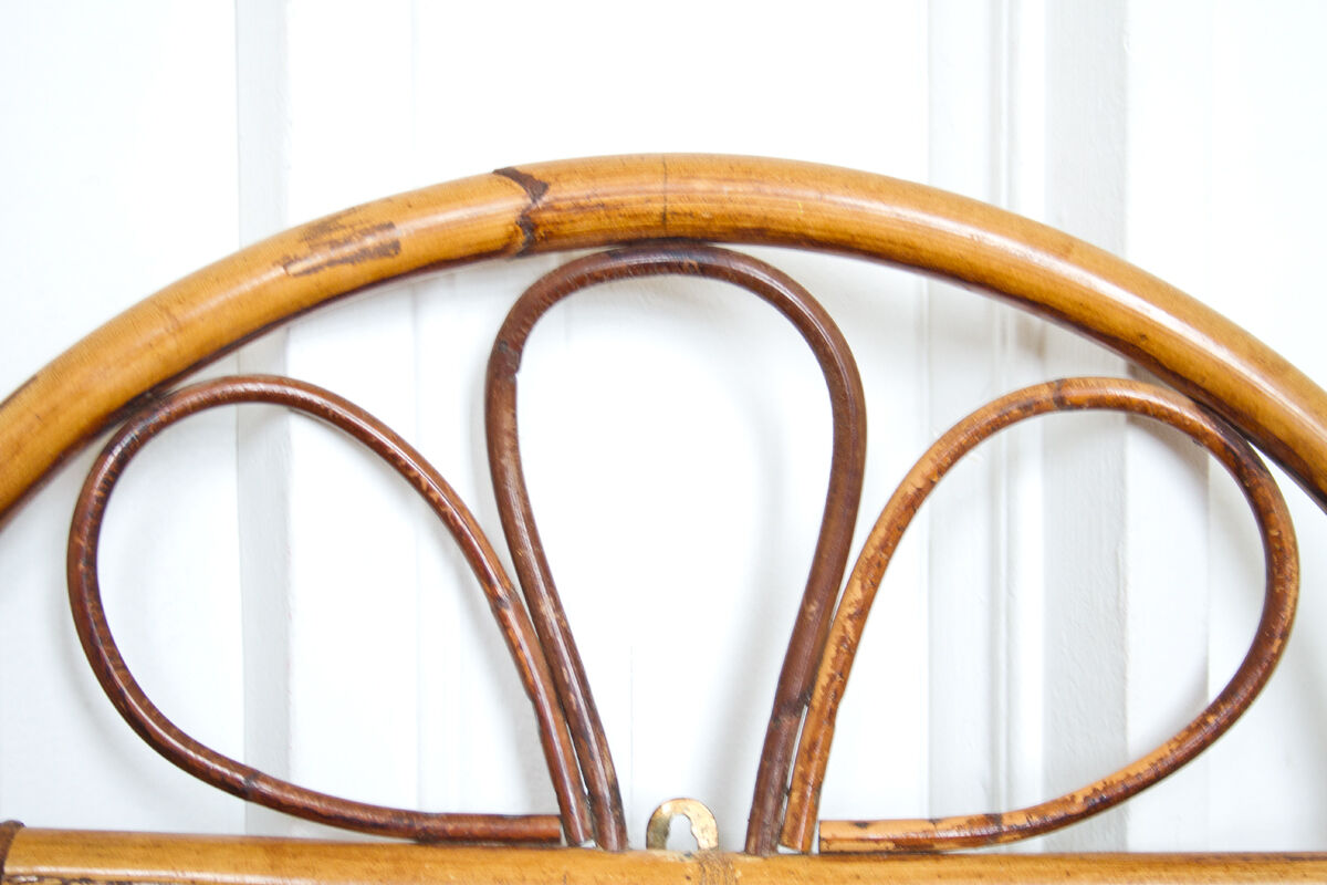 Rattan mirror - 64x39cm