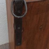 Old glass wall shelf