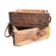 Wooden military crate