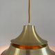 Vintage Danish gold pendant - Golden design lamp