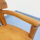 Set of 6 vintage Scandinavian armchairs by Rainer Daumiller in pine from the 1960s.