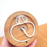 Revised 80s pine ball wall lamp