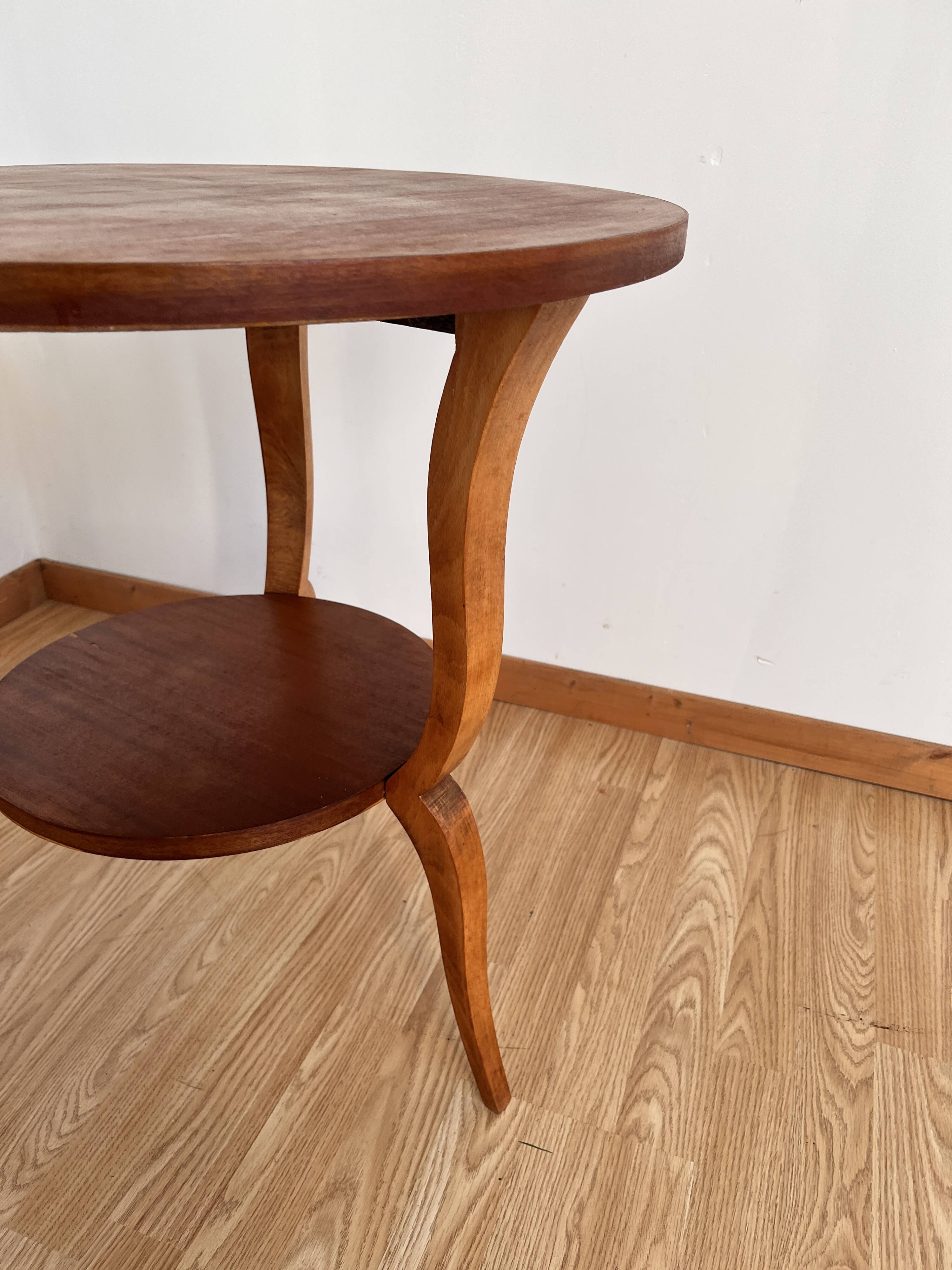 Wooden side table