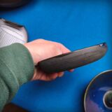 Jacques Innocenti, pair of ceramic cups, Vallauris, 1950s