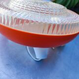 Vintage 1970, suspension Space age UFO orange
