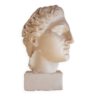Ancient plaster female head