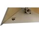 Paire d’applique Metalarte en métal blanc et parchemin