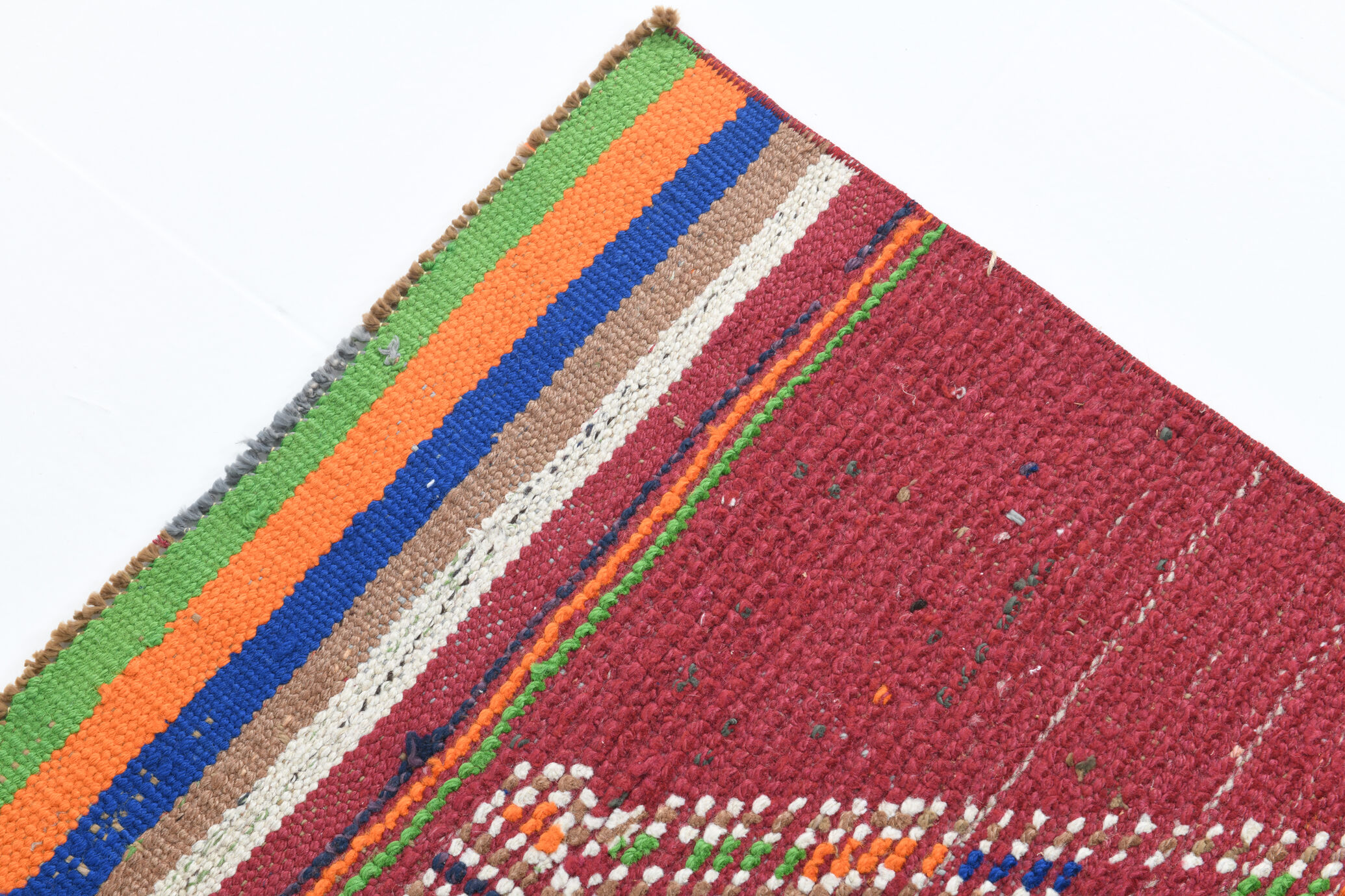 3x12 Vintage Herki Runner Rug,83x358Cm