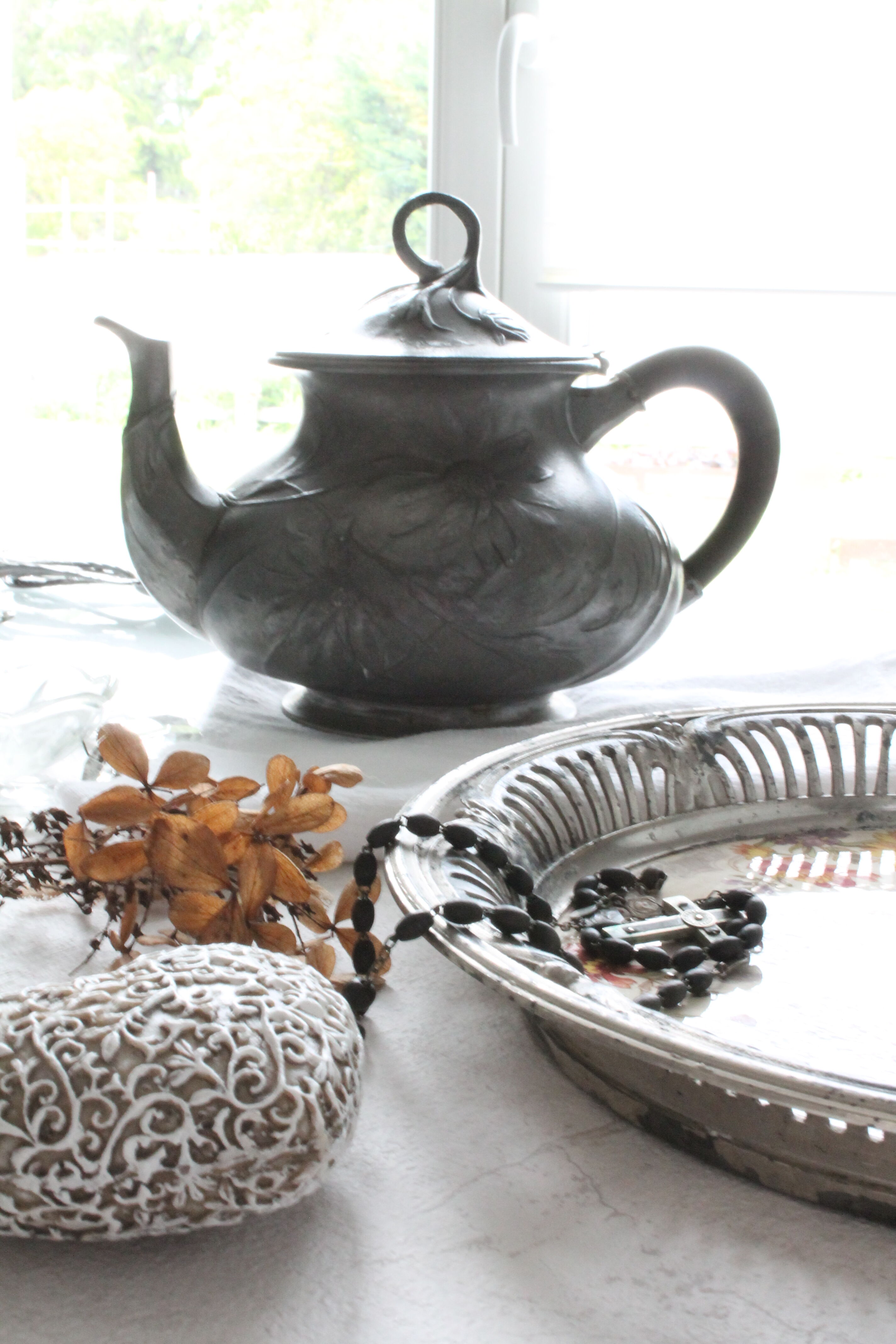 Old art deco teapot from orivit