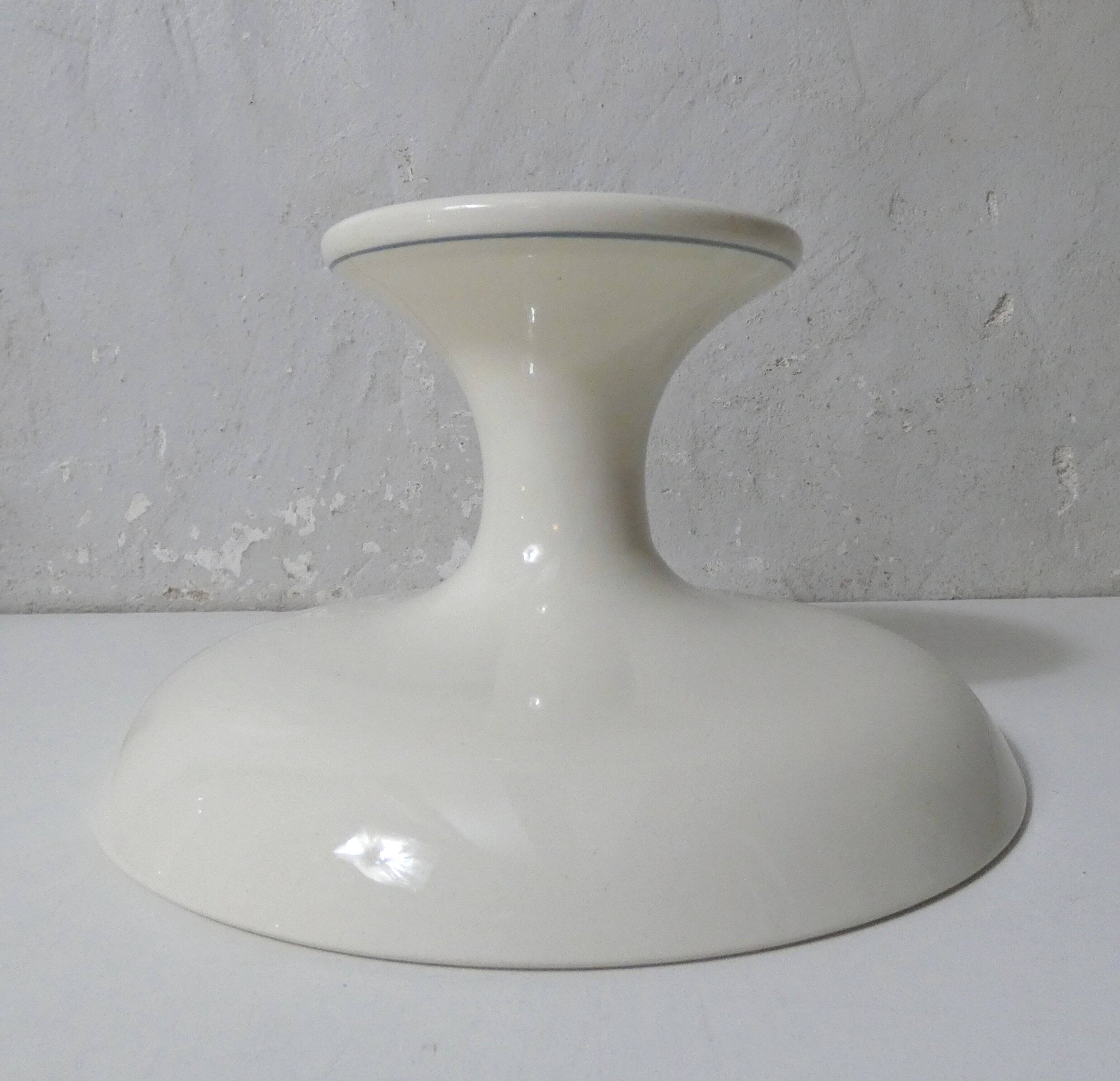 Digoin Sarreguemines old footed dish compote 4932