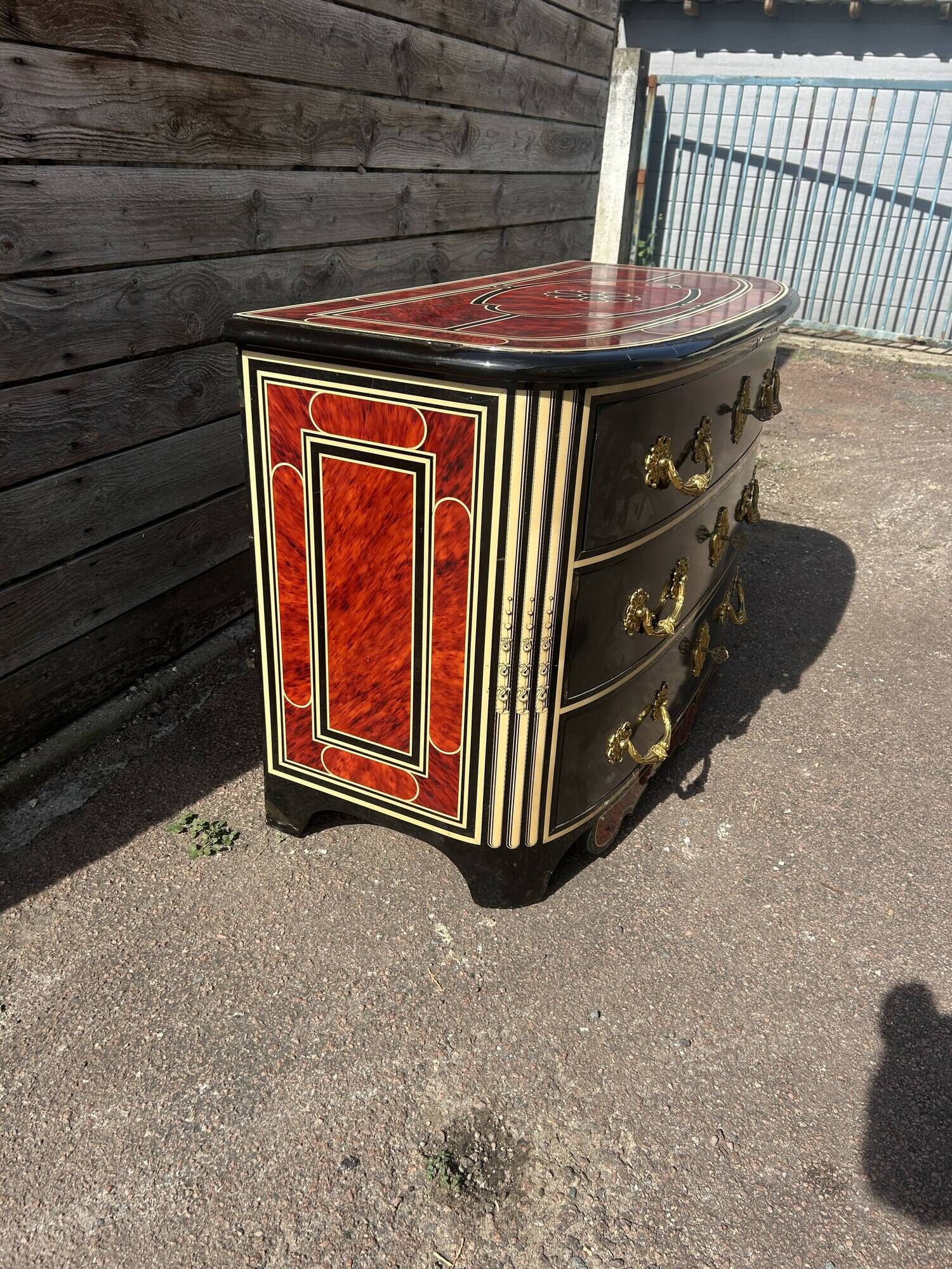 "Mazarine" chest of drawers with 3 drawers