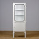 Vintage Iron And Glass Medical Cabinet, 1970s