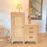 Small asymmetrical wardrobe "Clémentine"