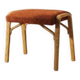 Mid-century bentwood stool by Dřevopodnik Holešov, wooden seating, 1970s