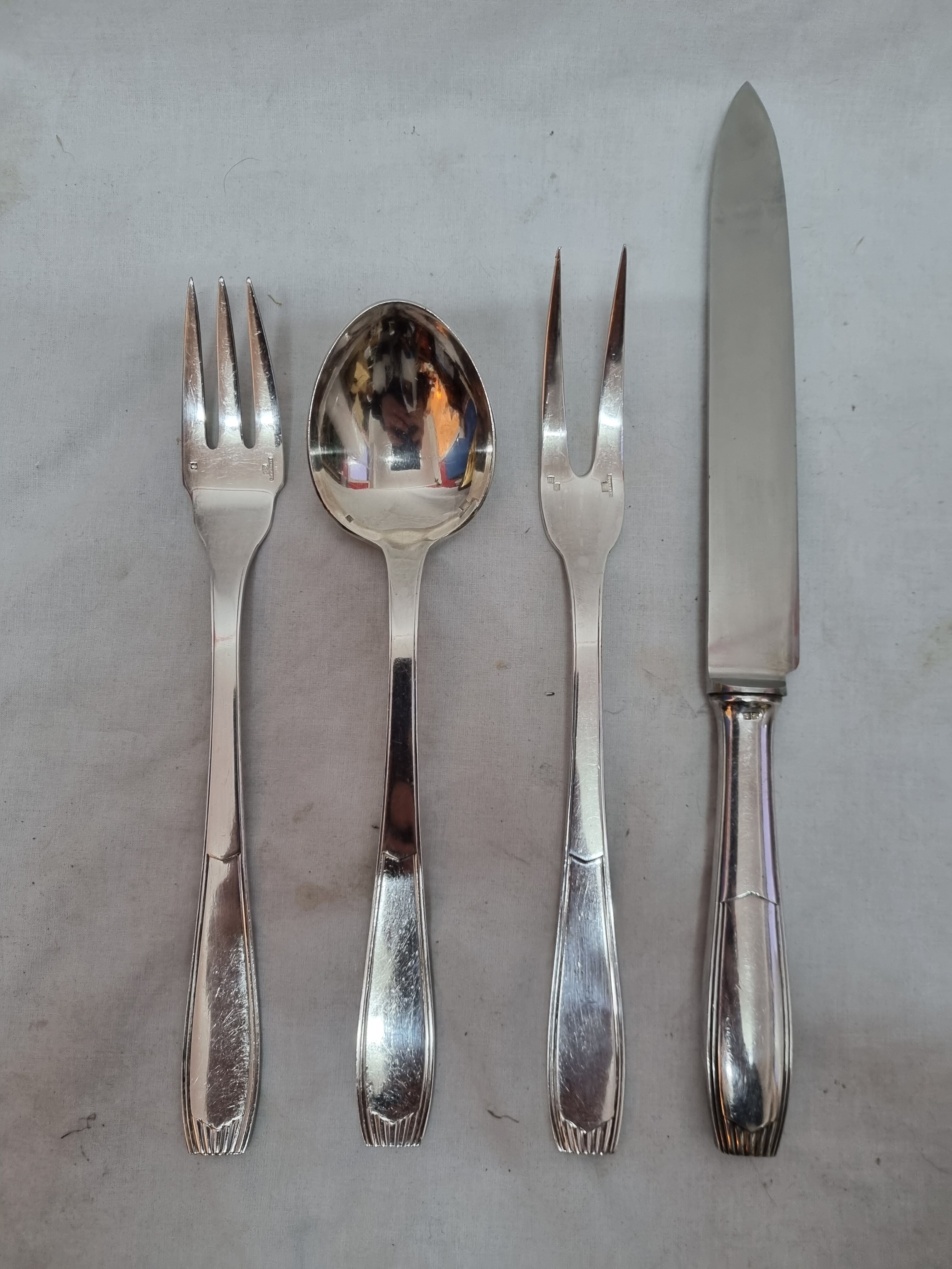 Couverts de service Christofle Malmaison