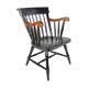 American office chair, black, Nicholas & Stone Co. Massachusetts, 1970s