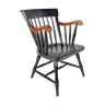 American office chair, black, Nicholas & Stone Co. Massachusetts, 1970s