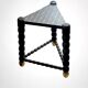 Tabouret vintage tripode