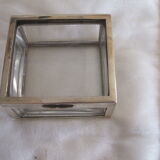 Crystal box and solid silver