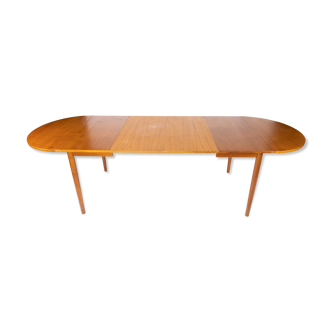 Table à manger en teck conçue par Arne Vodder à partir des années 1960