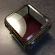 Art Deco jewelry box in beveled glass