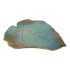 Ceramic Dish Vine Leaf Signature to identify X Luc (40cm)