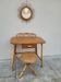 1950 vintage rattan dressing table with sun mirror