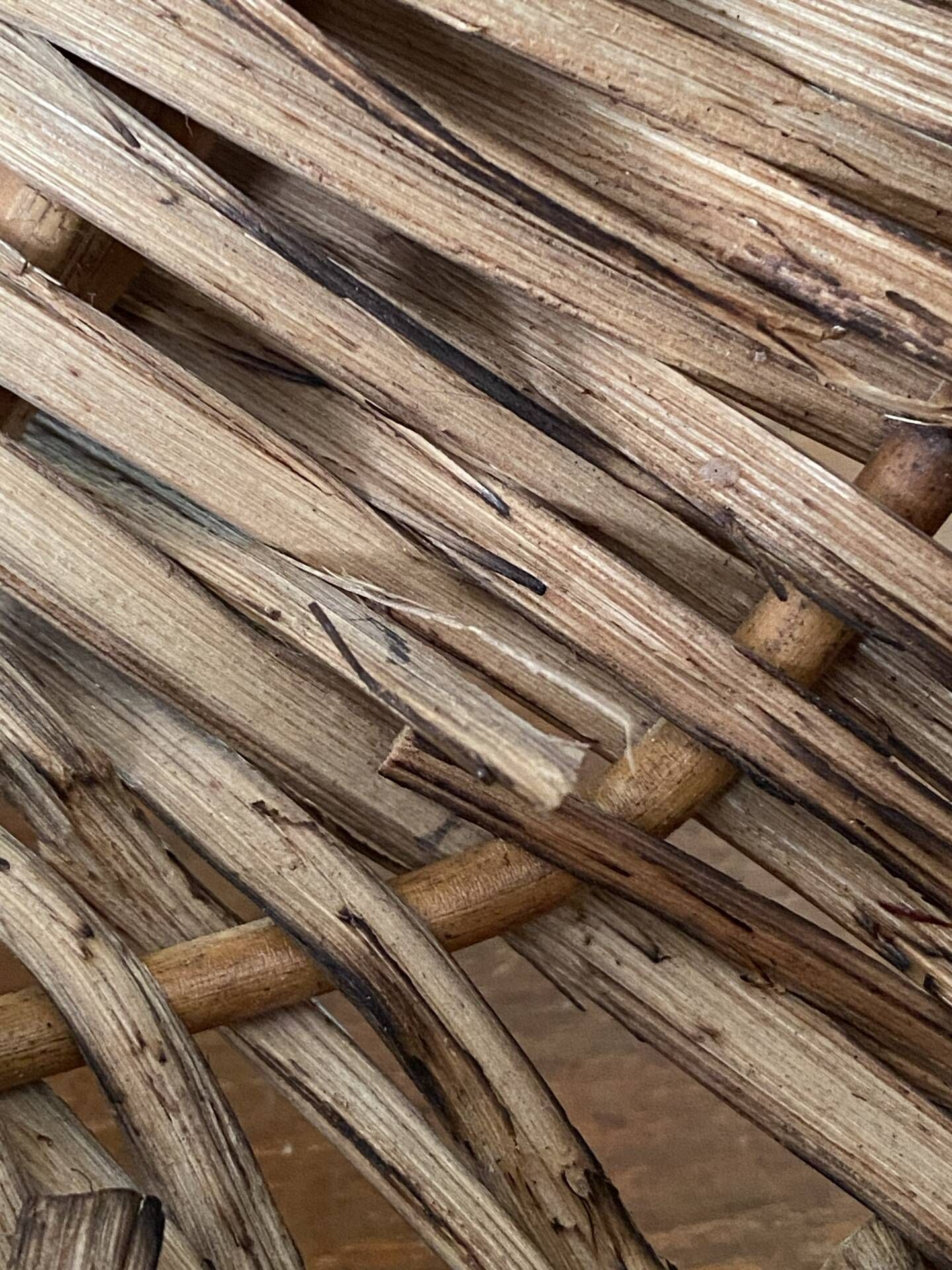 Rattan split basket