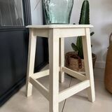 Old wooden painter's stool