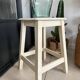 Old wooden painter's stool