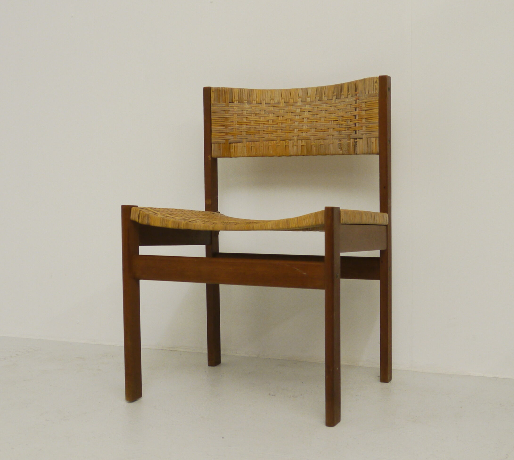 Danish teak dining chair by Georg Petersens for GP Farum