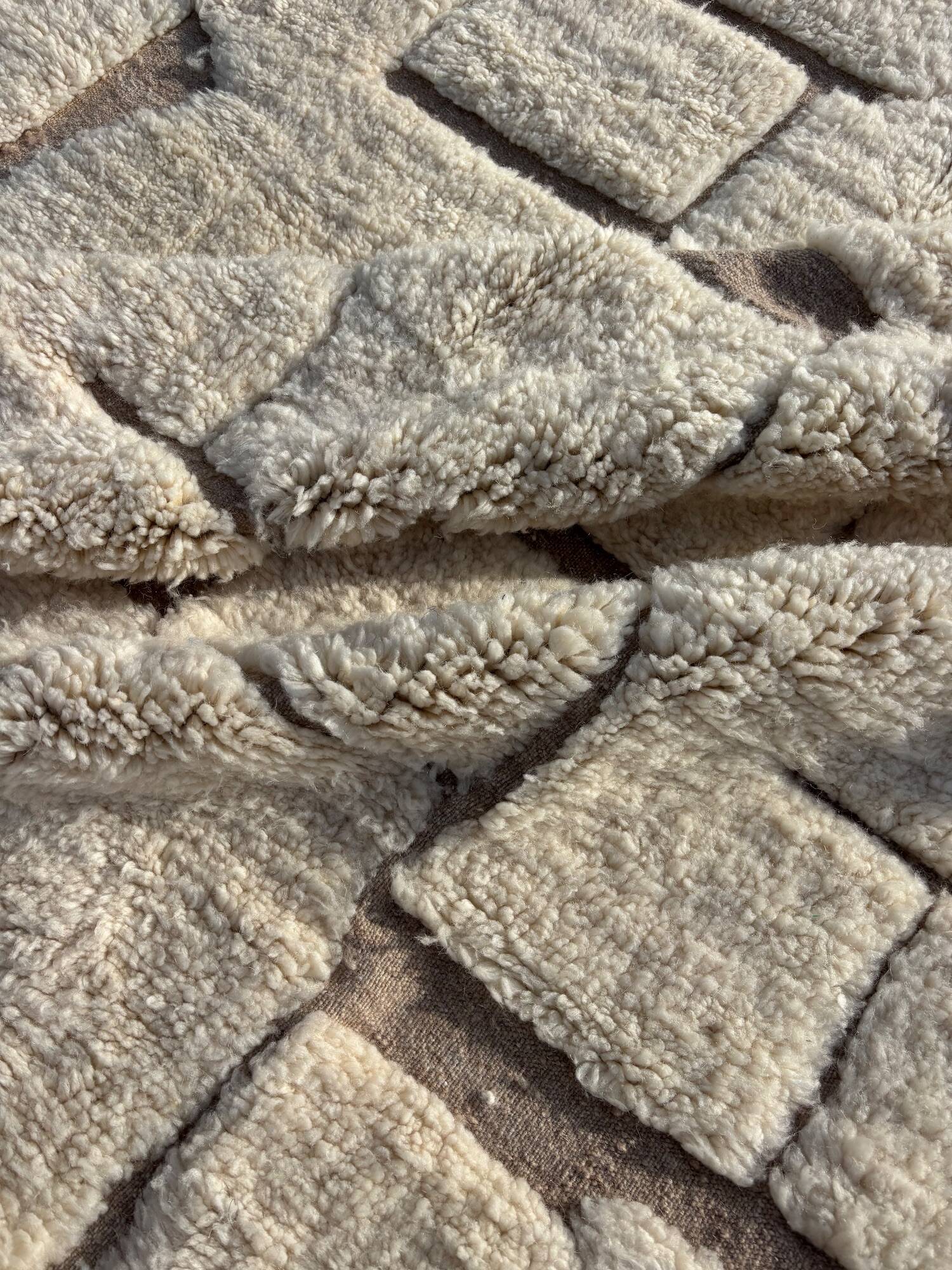 Cool Mrirt Berber rug in wool