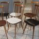 Set of 6 Menuet Baumann chairs 1970