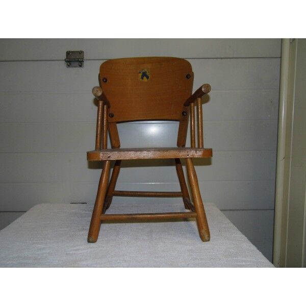 Wooden children's chair