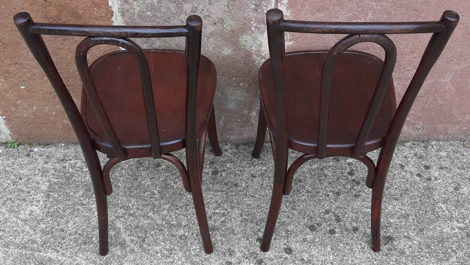 "Fischel" bistro chairs (pair)