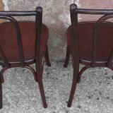 "Fischel" bistro chairs (pair)